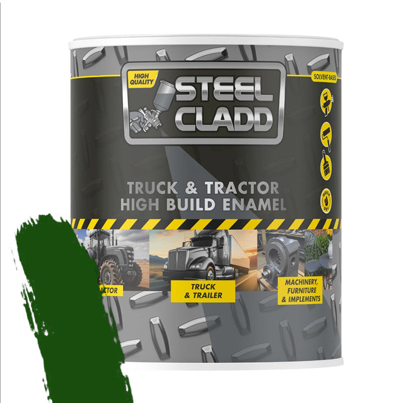 Steel Cladd Truck N Tractor Enamel Shearer Grn 1L White Enamel Wall Paint