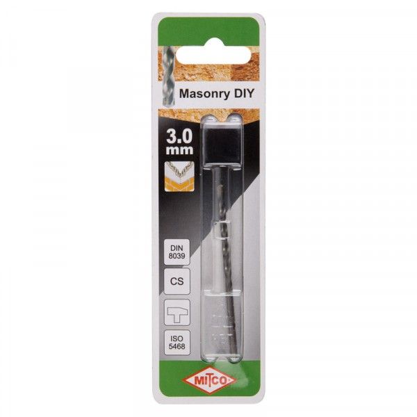 Mitco Masonry Drill Bit - 3.0 x 75mm