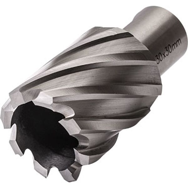Tork Craft Annular Hole Cutter Hss 30 x 30mm Broach Slugger Bit