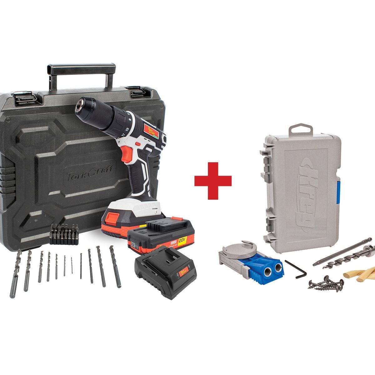 Tork Craft Tc20030 Imp. Drill Driver With Free Kr R3-Int