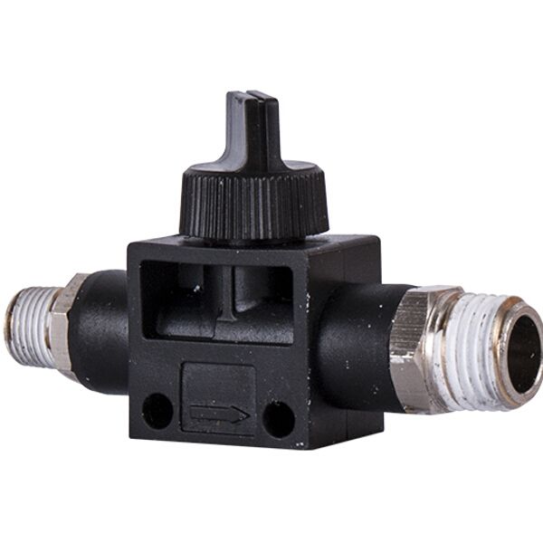Aircraft Pu Hose Fitting Valve 1/8'M x 1/4'M