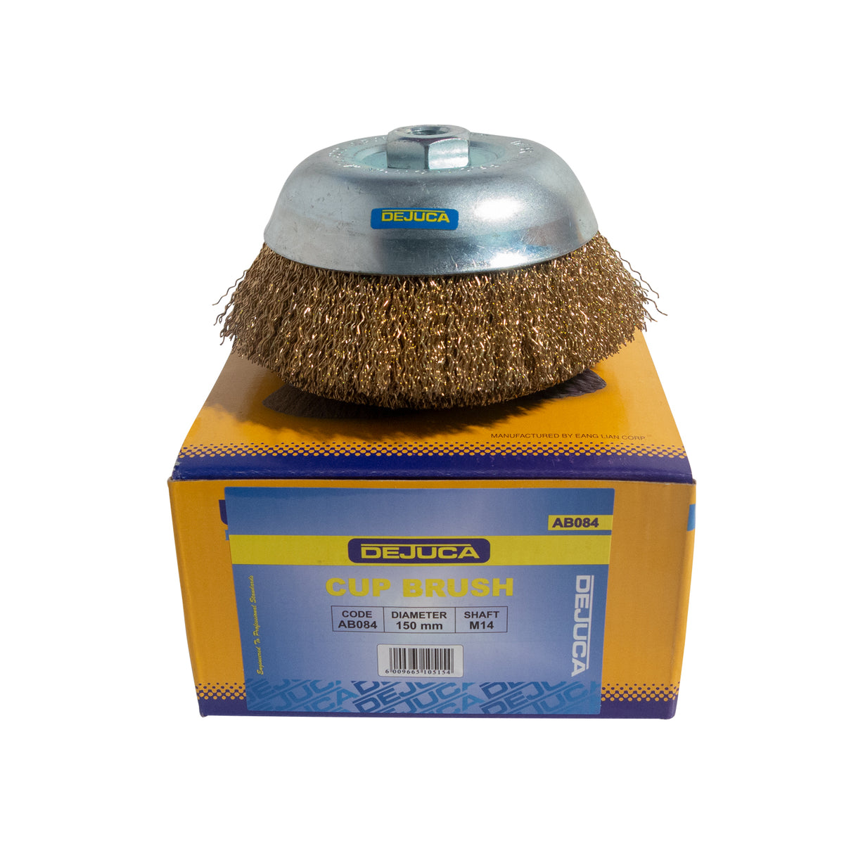 Dejuca - Wire Cup - Brush - 150mm - M14 - Thread