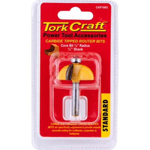 Tork Craft Cove Router Bit 1/2'