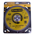 Pro-Tech - Saw Blade Tct 250 x 2.4 x 30 x 80T Alum. Prof.