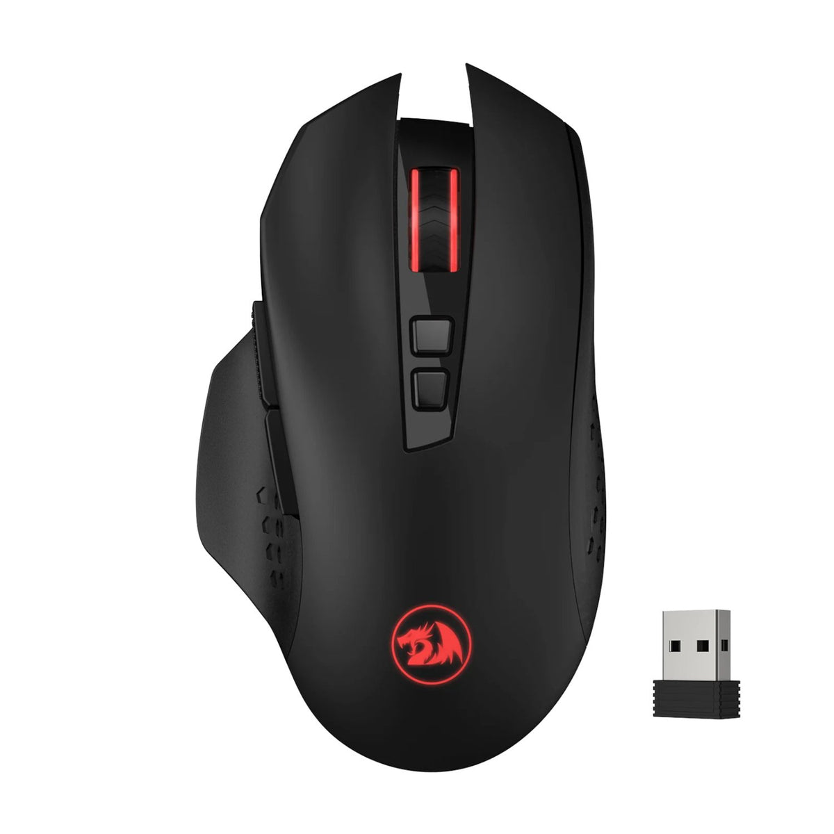 Redragon GAINER 4000DPI 7-Button Wireless Gaming Mouse - Black