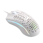 Redragon STORM 12400DPI 7-Button RGB Gaming Mouse - White