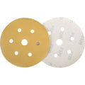 Tork Craft Gold Hook & Loop Disc (50 Pieces) 320 Grit 150mm X 6+1 Holes