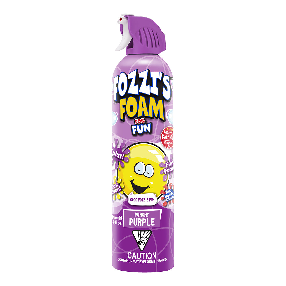 Fozzis Foam For Fun Punchy Purple 550Ml
