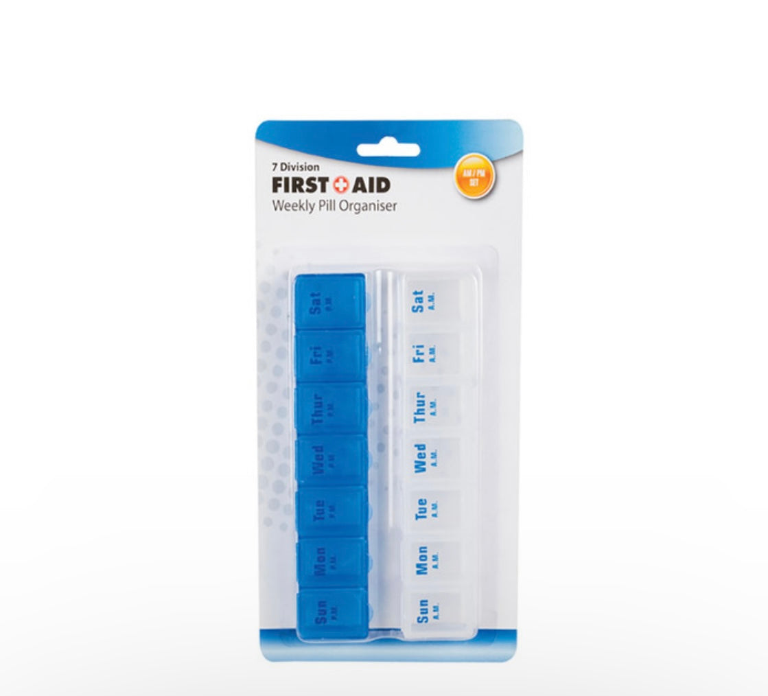 7 Division Weekly Pill Organisers For Day And Night