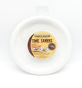 Disposable Plastic Plates - 12 Pack - 23cm Diameter