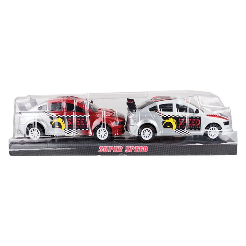 Racer Set - Childrens Car Toy - Sports - Assorted Colours - 2 Piece