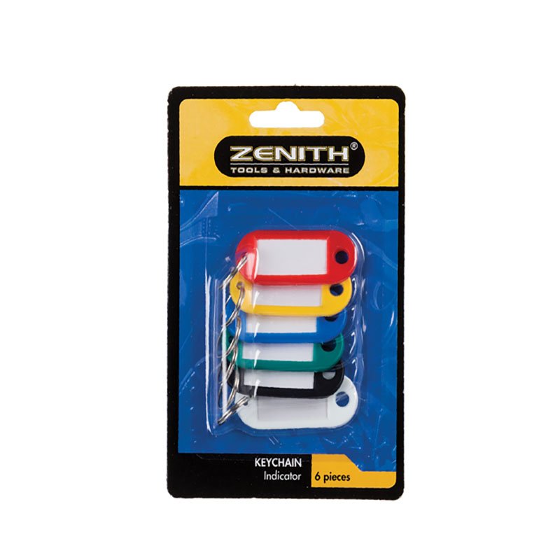 Keychain - Trinkets - Multi-Coloured - 6 Piece