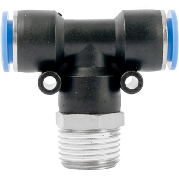 Aircraft Pu Hose Fitting Tee 12mm-1/2 M