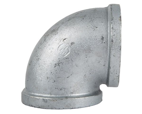 Galvanised F/F Elbow - 100mm
