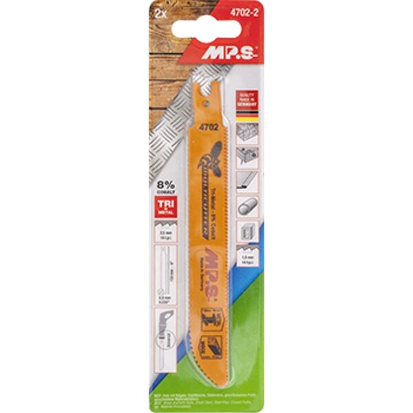 MPS Sabre Saw Metal&Wood  Multicutter U-Shank 10&14Tpi
