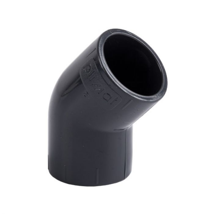Elbow Solvent 45D 160mm