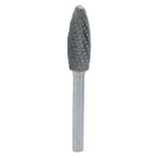 Micro-Tec - Metric Size Carbide Rotary Burr Flame Taper 12Mm