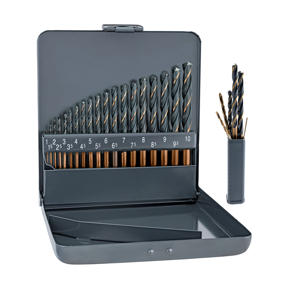 Sprint Master Set 19 Piece 1-10 X 0.5Mm In Metal Case 1-6Mm Free Inclu