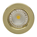 Straight Round Downlight - 50W - Dia - 12V Polished Brass