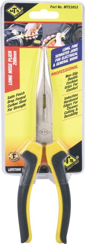MTS - 200mm Long Nose Pliers