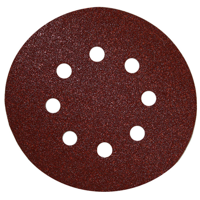 Sanding Disc 115Mm 240 Grit with Holes 10 Pack Hook And Loop