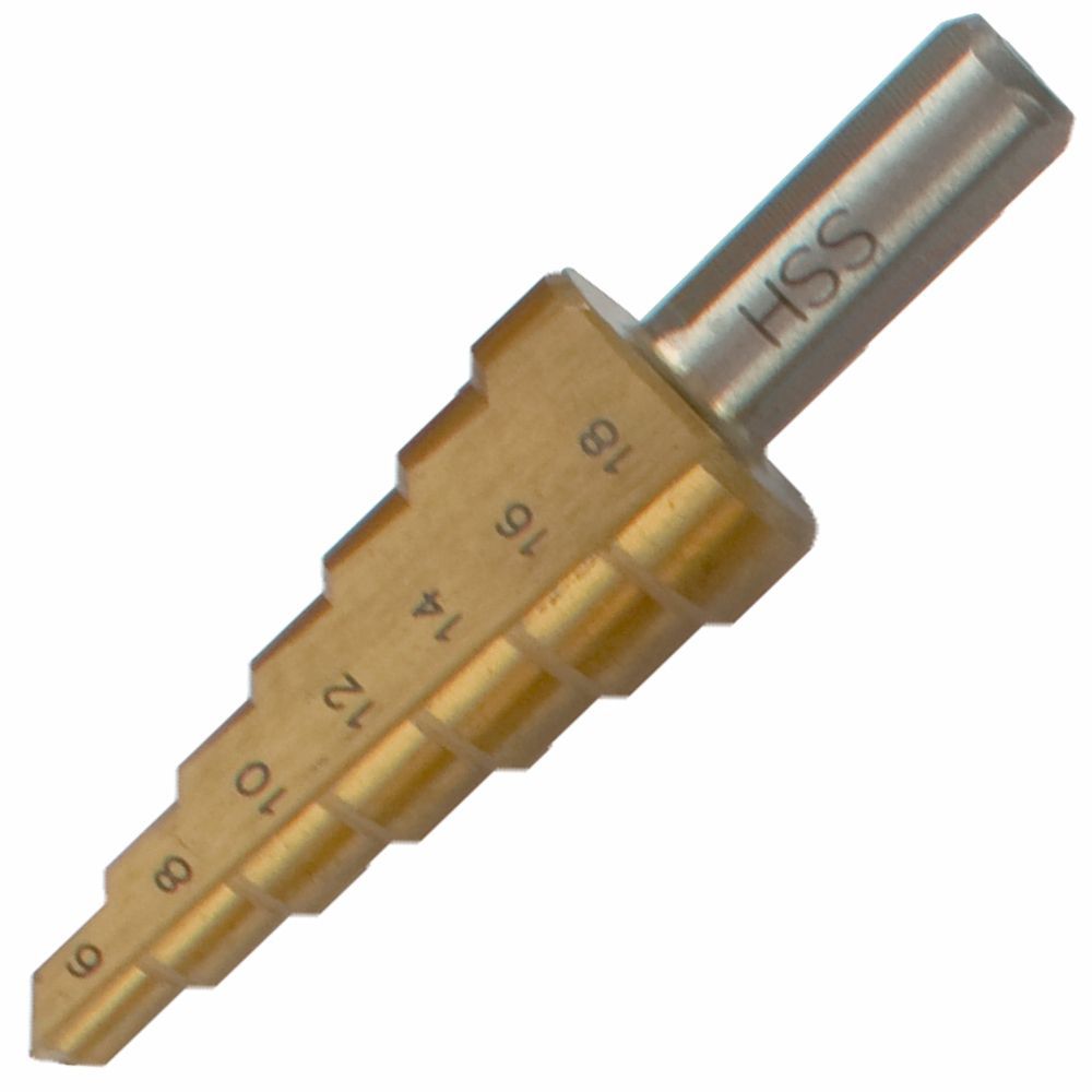 Tork Craft Step Drill Hss 6-18mmx2mm