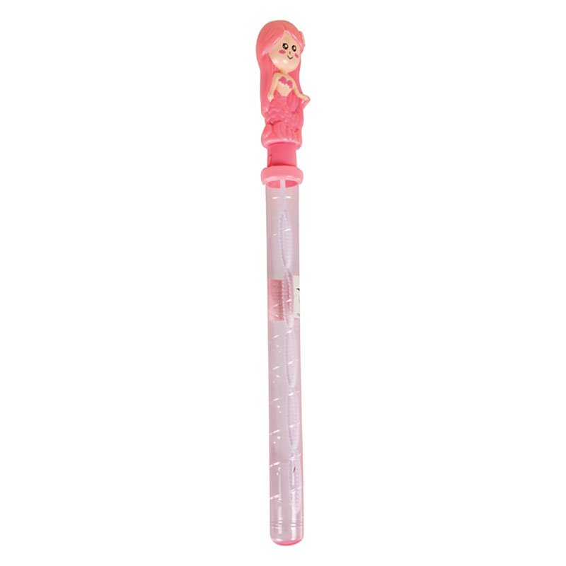 Bubble Wand - Children's Toys - Mermaid - Pink - 36cm