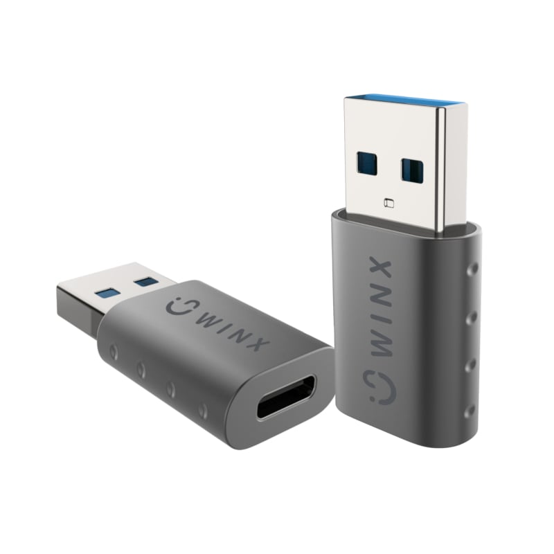 Winx Link Simple - USB to Type-C - Adapter - Dual Pack