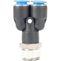 Aircraft Pu Hose Fitting Y Joint 10mm-1/2 M