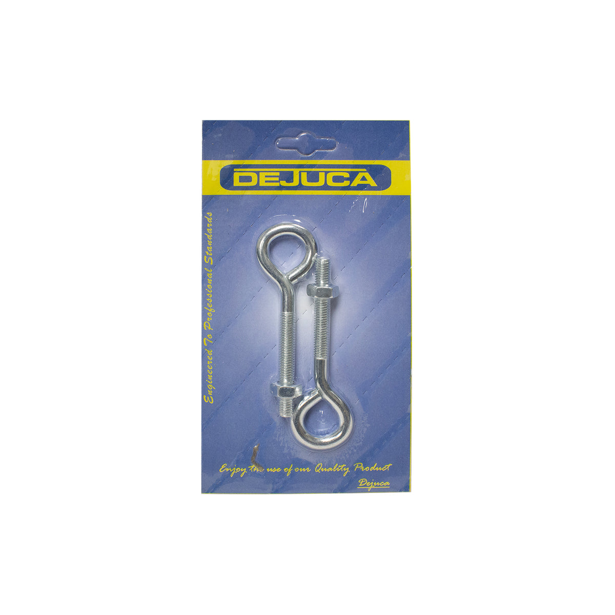 Dejuca - Eye Bolt with Nut - 8mm X 100mm - 2/pkt