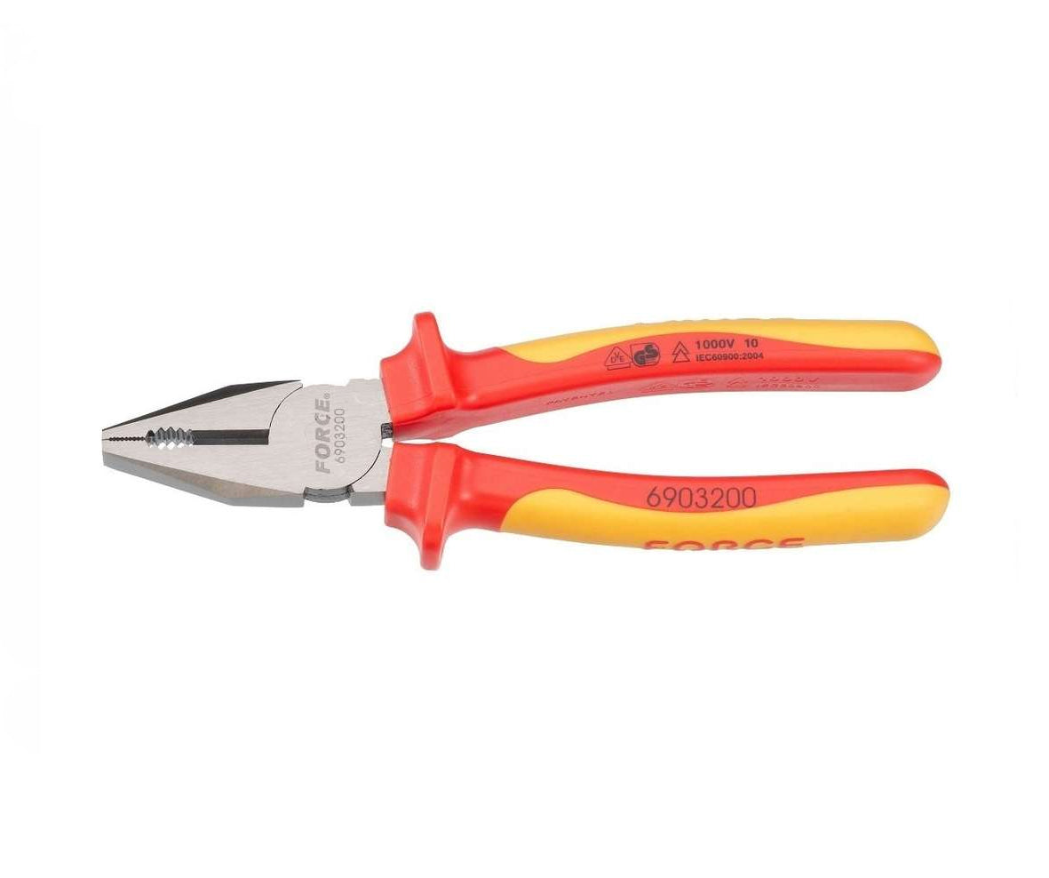 Force - Insulated Combination Plier 200mm