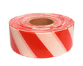 Red & White Barrier Tape - 75mm x 500m
