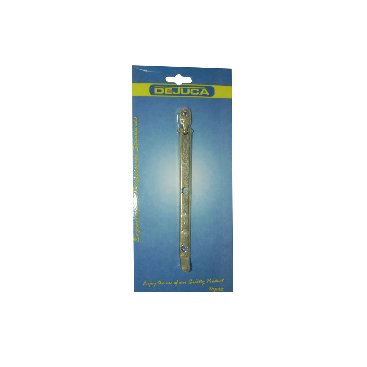 Dejuca - Peg Stay - Brass - 250mm + Screw - card
