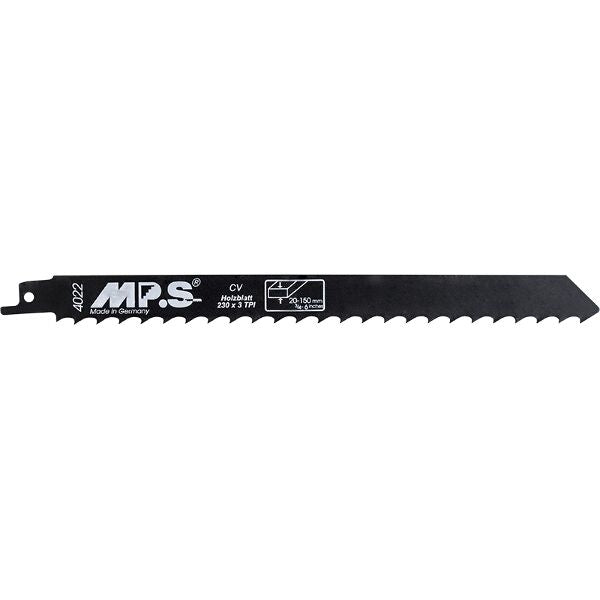 MPS Sabre Saw Blade 230mm 3 Tpi 5/Pack