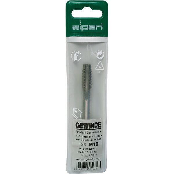 Alpen Tap 3mm HSS In Pouch 0.5mm Pitch