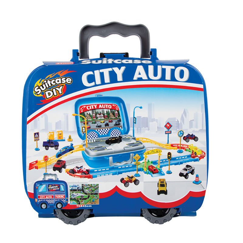 City Auto Set - Childrens Car Toy - Assorted Colours - DIY