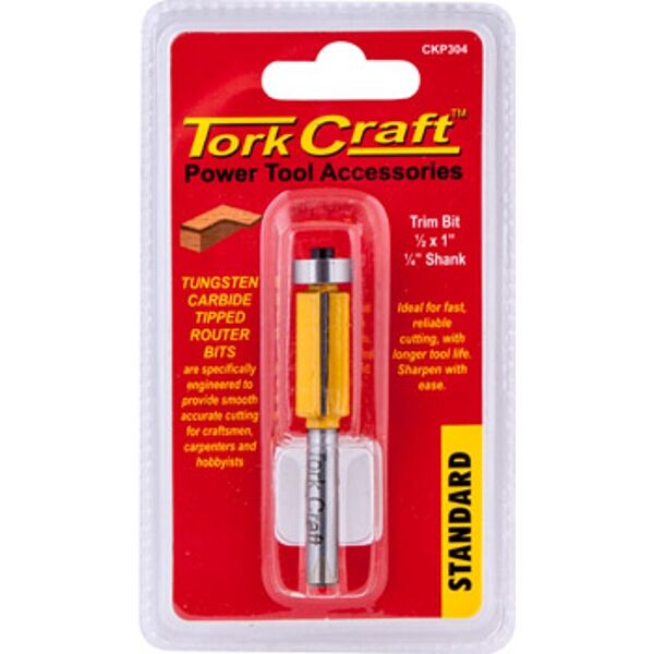 Tork Craft Router Bit Trim 1/2' X 25mm