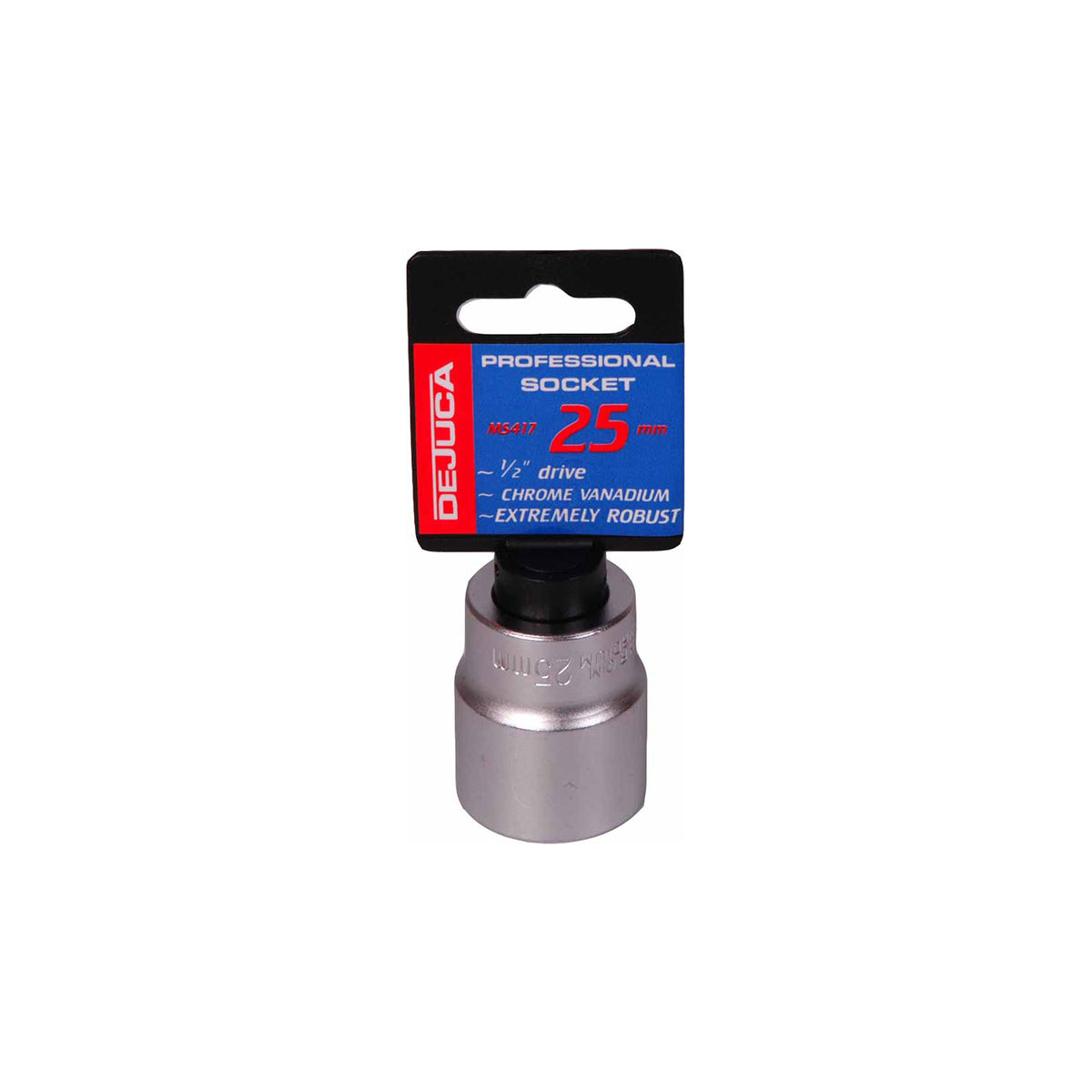 Dejuca - Socket - Cv - Fd - 1/2 Inch drive - 6pt - 25mm