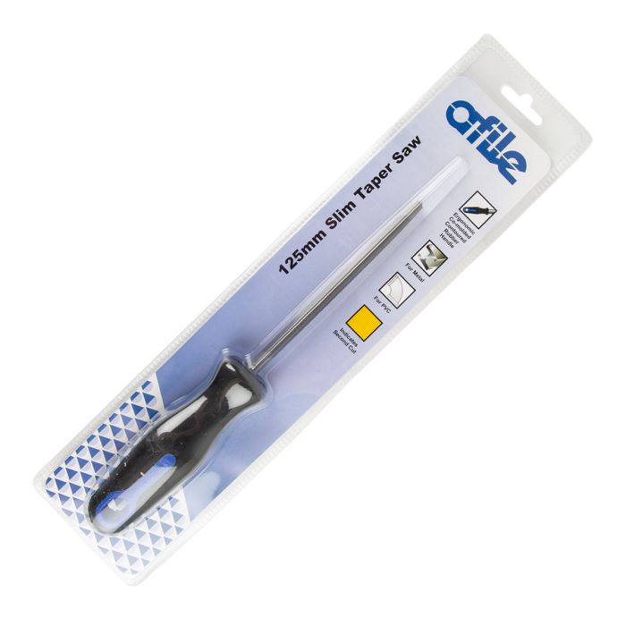 Afile Slim Tapered Saw File 125MM