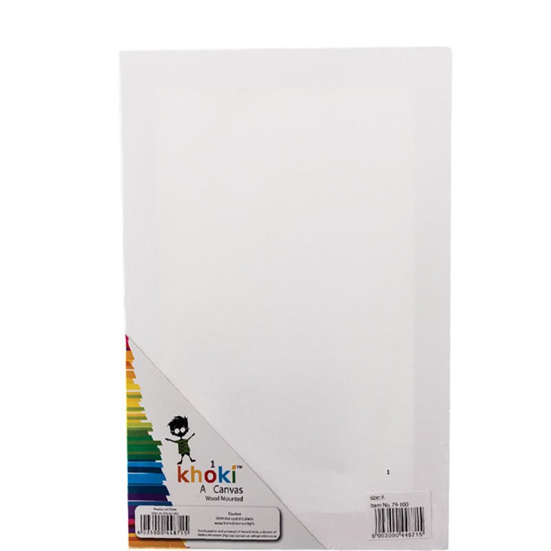 Canvas - Wood Mounted Frame - White - Size A - A1 (594 mm x 841 mm)