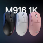 Redragon M916 PRO 26000DPI 5-Button Wireless Gaming Mouse - Black - White