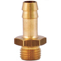 GAV Hose Tail Brass 1-4 Mx9mm