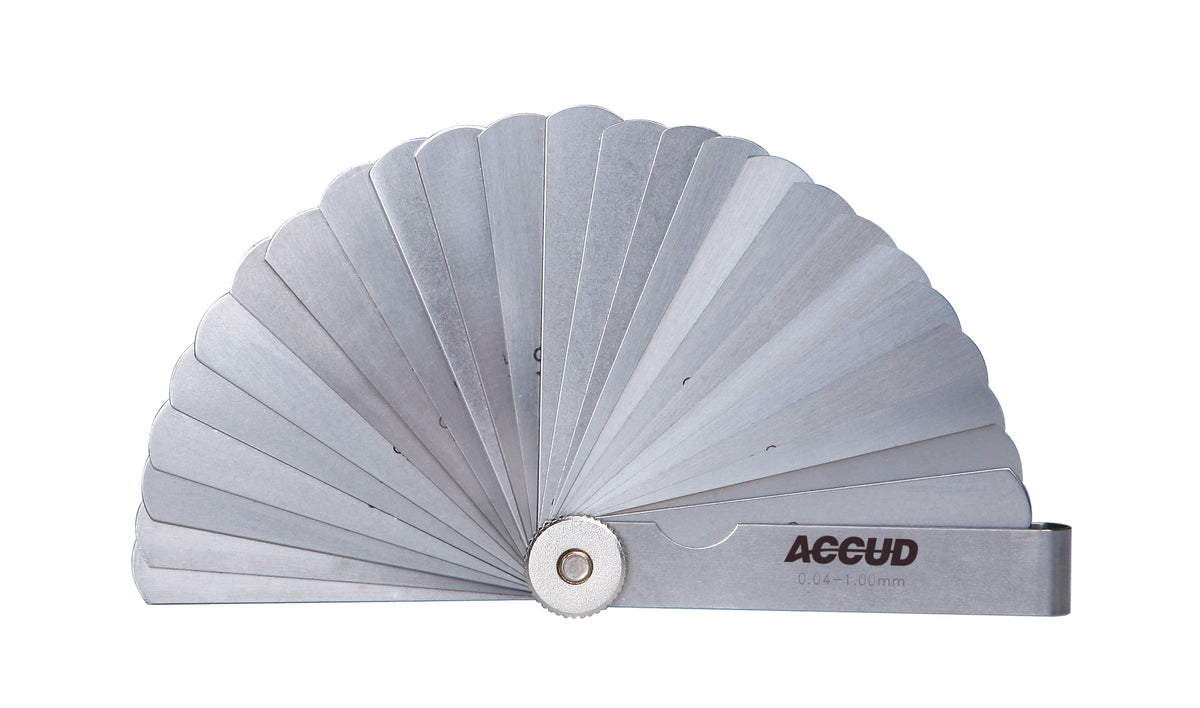 Accud - Feeler Gauge Length 75mm 0.04-1.00mm
