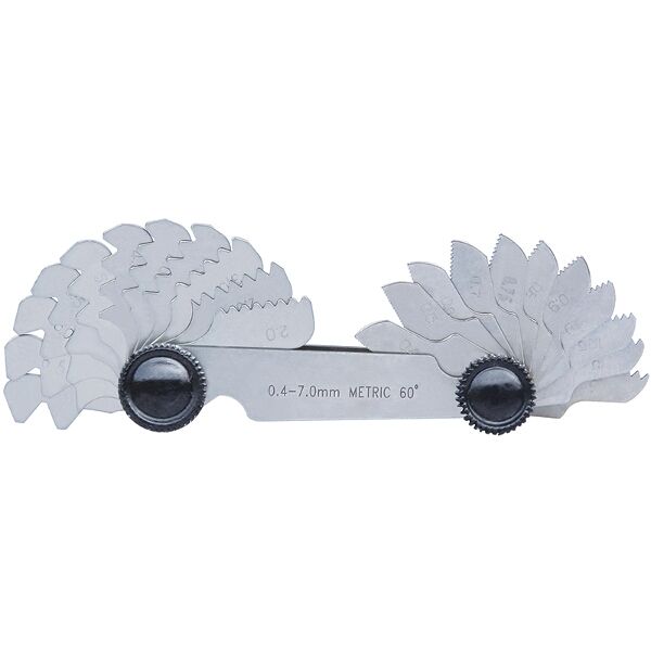 ACCUD Pitch Gauge Metric 60 0.4-7.0mm