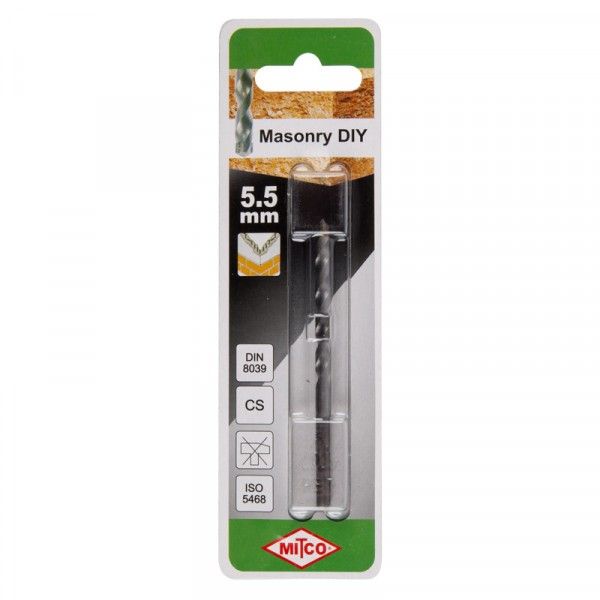 Mitco Masonry Drill Bit - 5.5 x 85mm