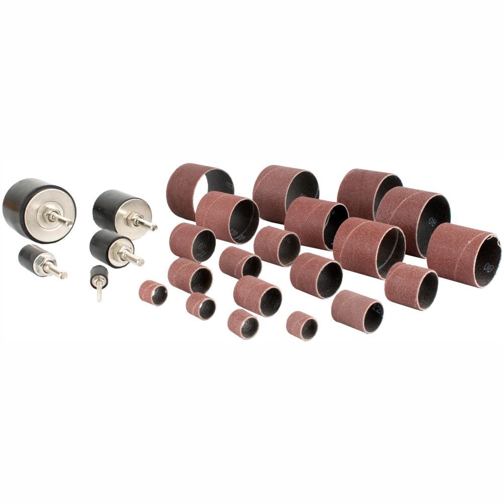 Tork Craft Drum Sander Kit 25Pc 15-50mm In Blister