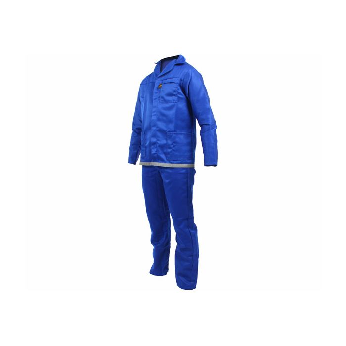 Overall Blue 2 Pce Size 46 Chest 42 Waist