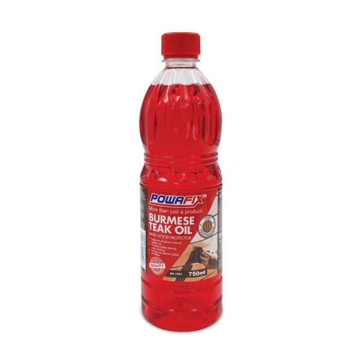 Powafix - Teak Oil 750ml - 2 Pack