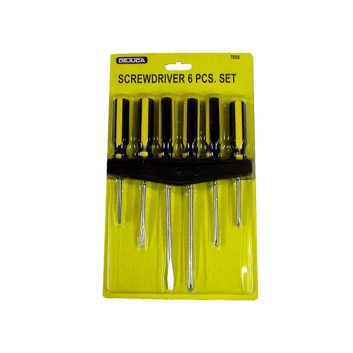 Dejuca - Screwdriver Set on Rack - 6/Piece
