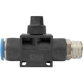 Aircraft Pu Hose Fitting Valve 12mm x 3/8'M